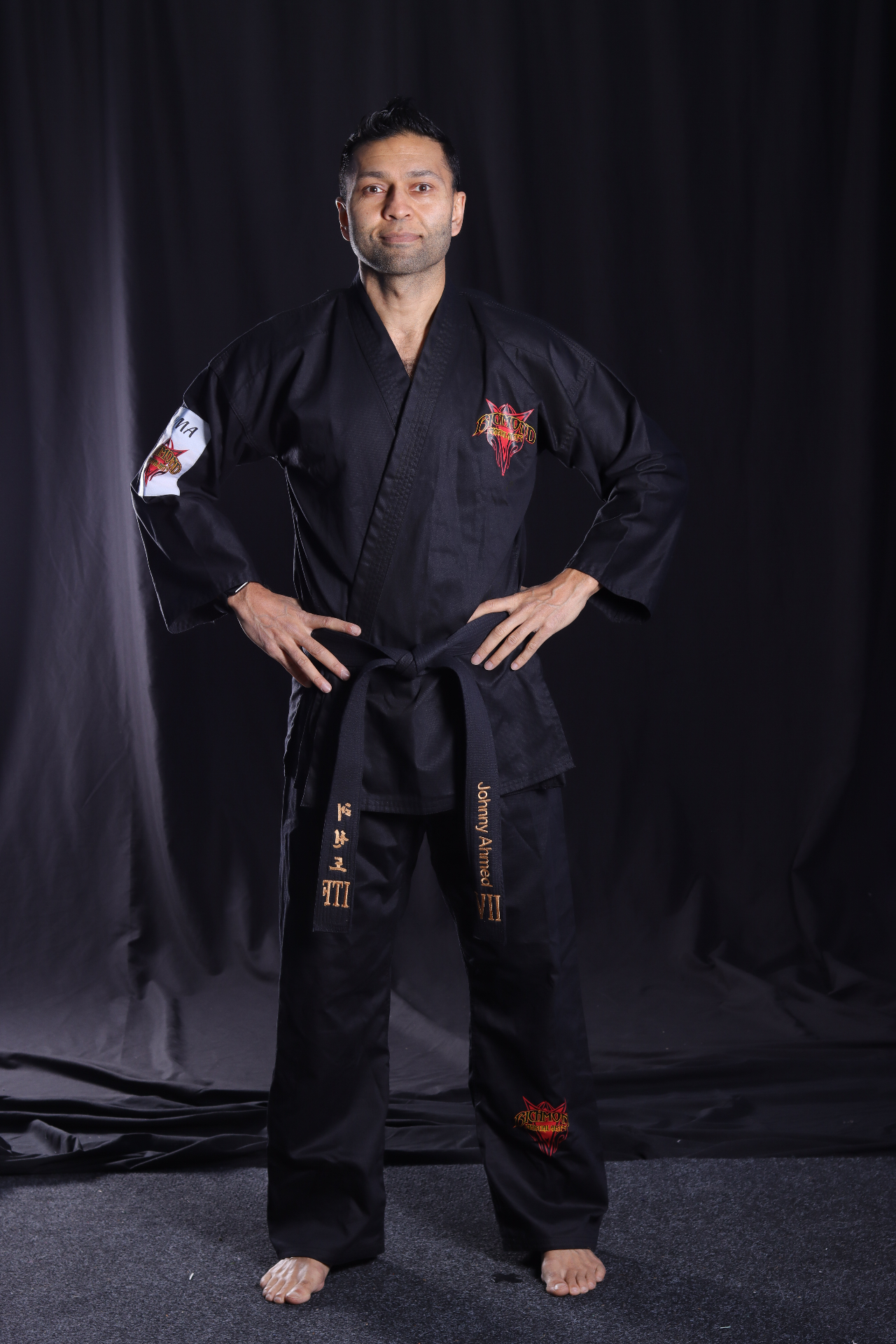 Master Johnny Ahmed, 7th Degree Black Belt